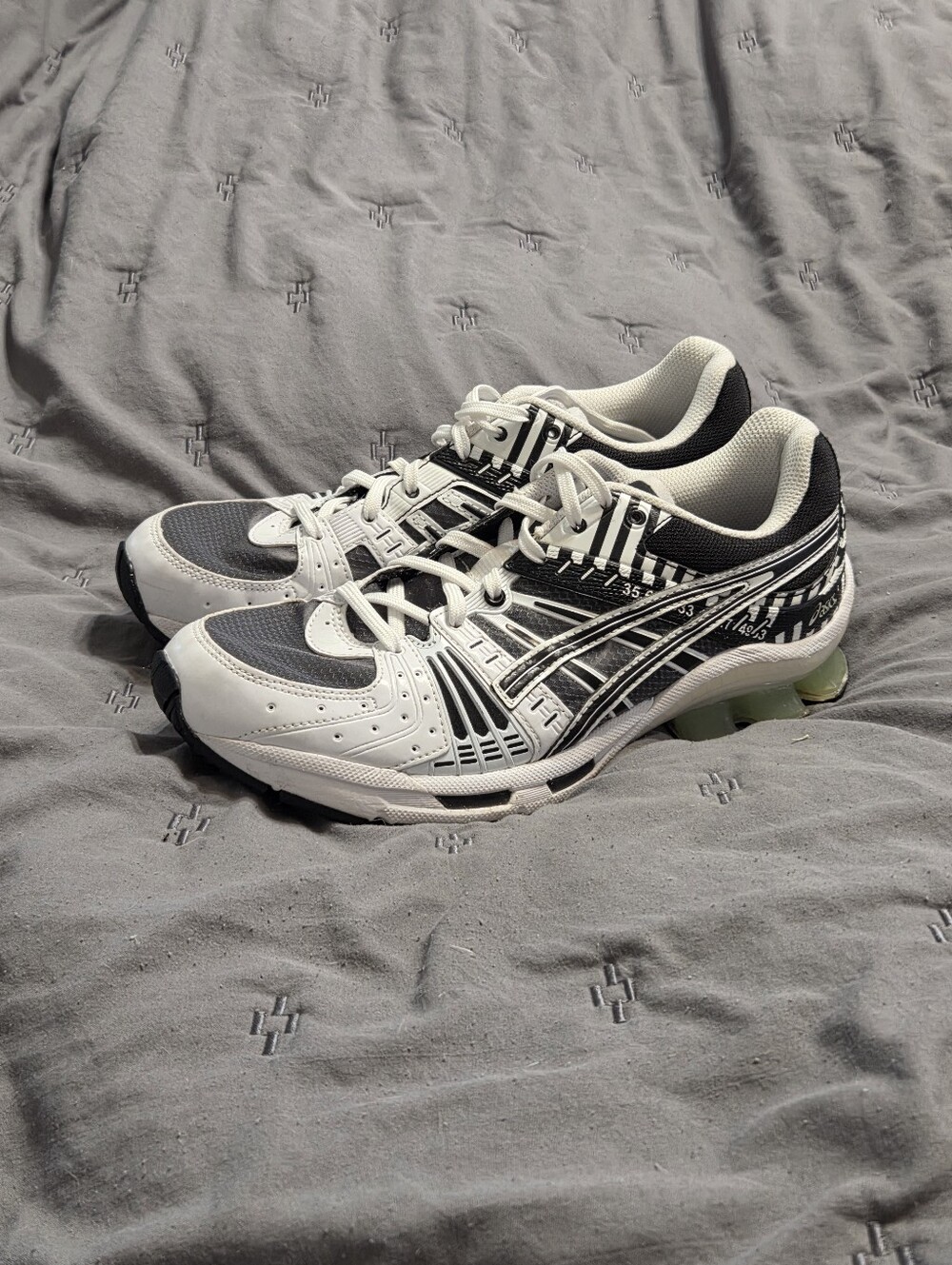 Asics Gel Kinsei OG Black, White Sneakers Size 9 Samaria Tokyo Running Outdoor - Picture 2 of 12